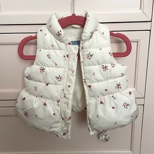 GAP Baby Girl Puffer Vest